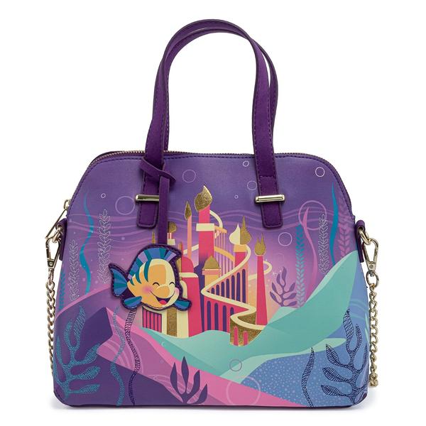 Loungefly x Disney Ariel Castle Handbag - GeekCore