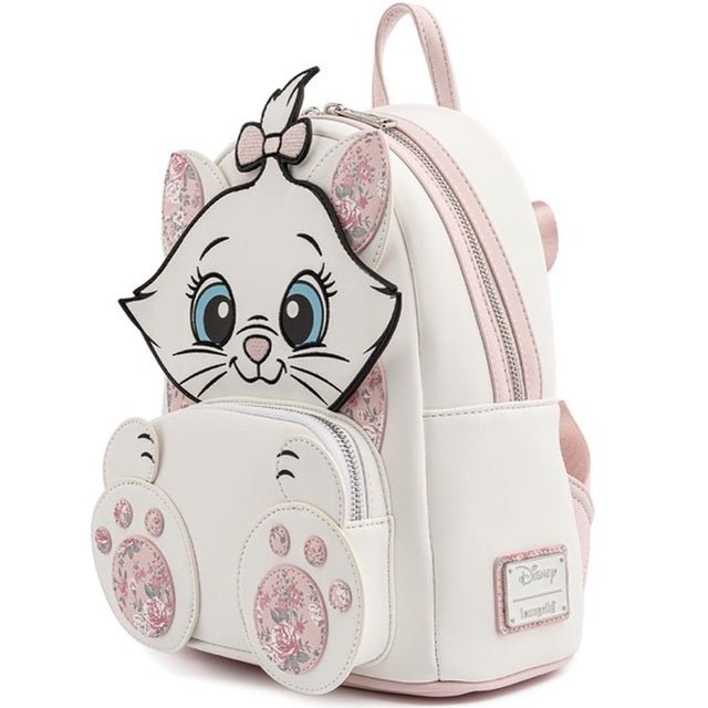 Loungefly x Disney Aristocats Marie Floral Footsy Mini Backpack - GeekCore