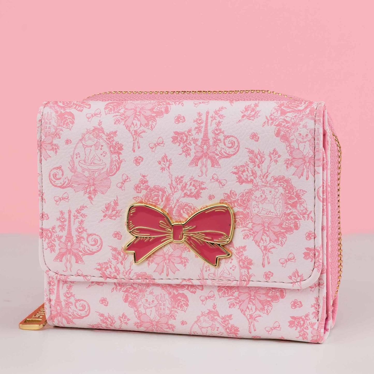 Loungefly x Disney Aristocats Marie Toile Print Wallet - GeekCore