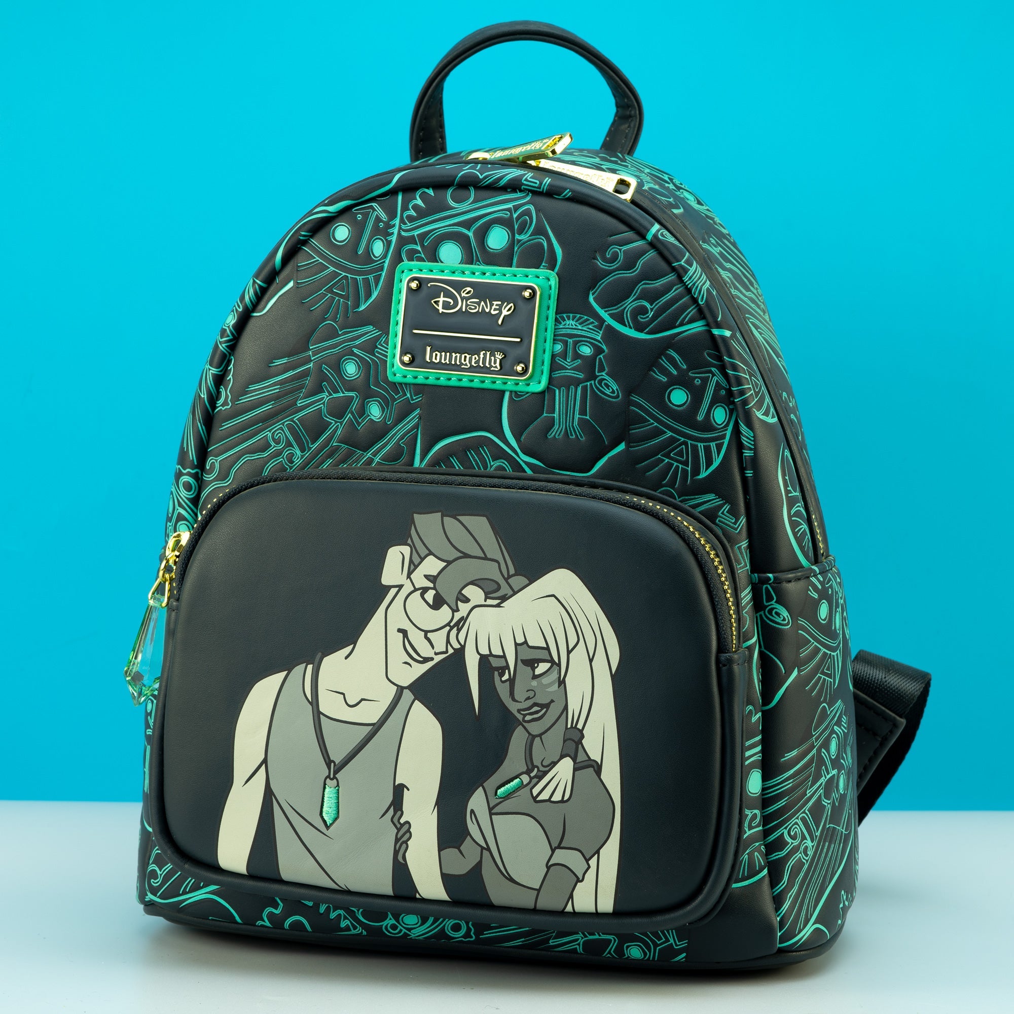 Loungefly x Disney Atlantis 20th Anniversary Kida Milo Mini Backpack - GeekCore