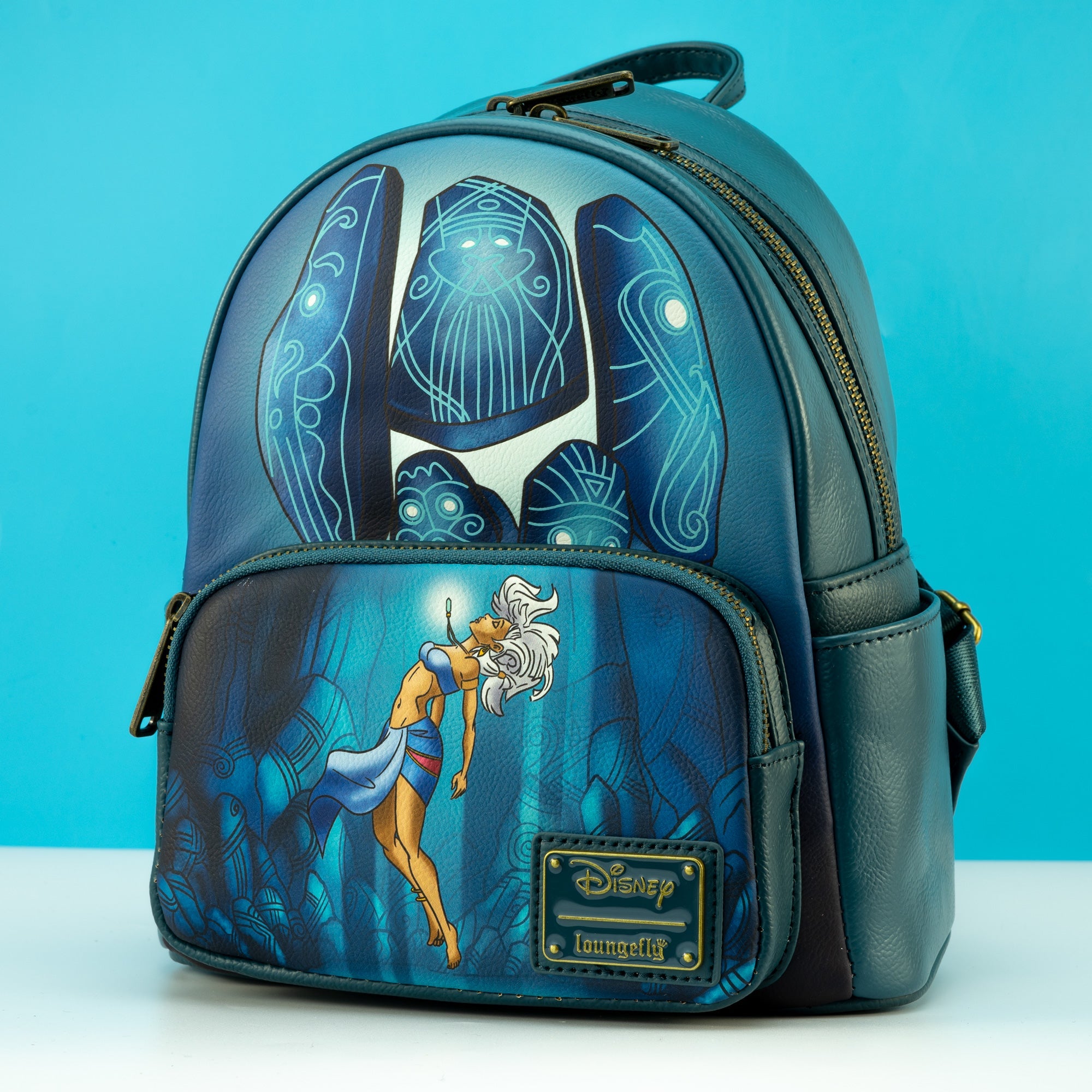 Loungefly x Disney Atlantis The Lost Empire Glow in the Dark Mini Backpack - GeekCore