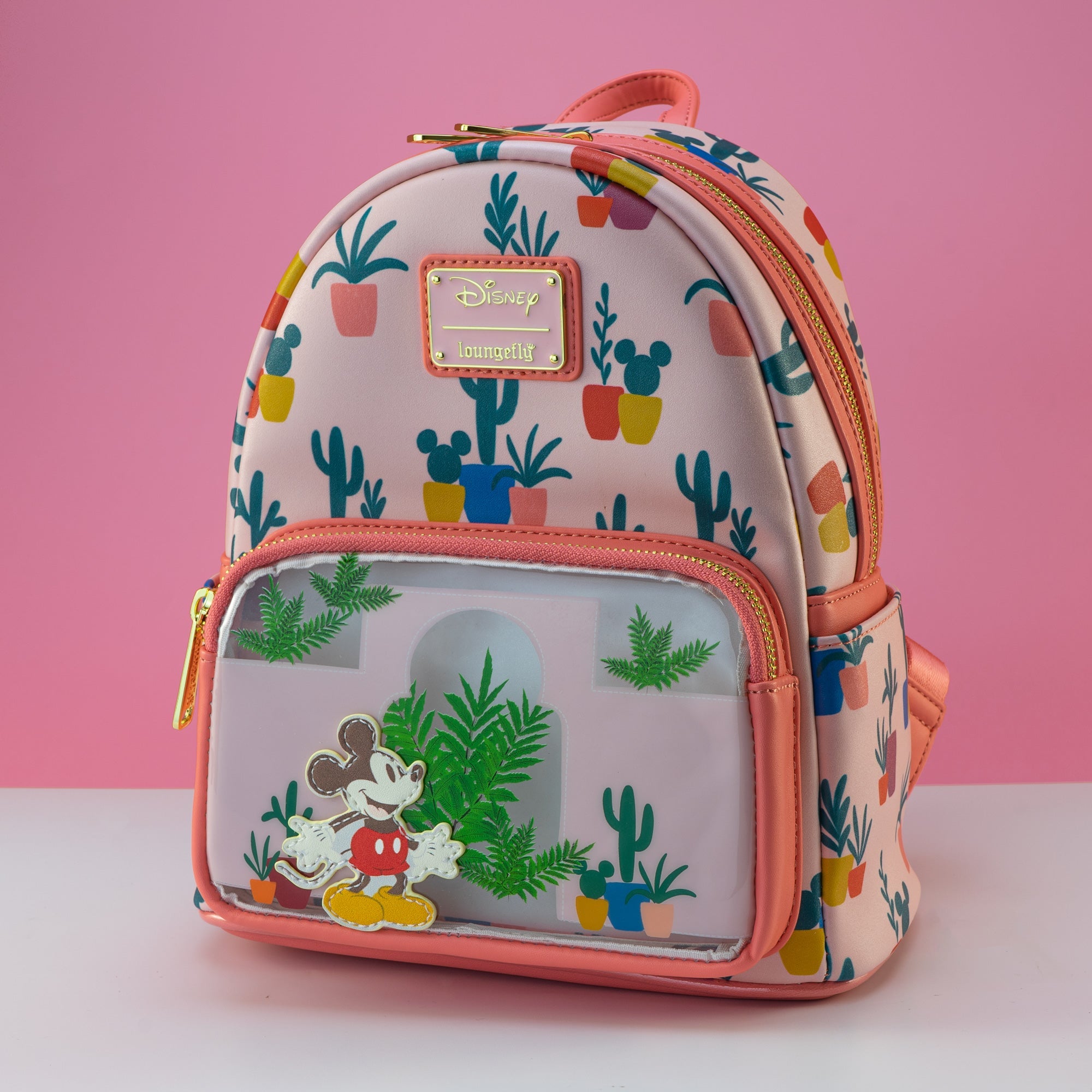 Loungefly x Disney Backpack South Western Mickey Cactus Mini Backpack - GeekCore