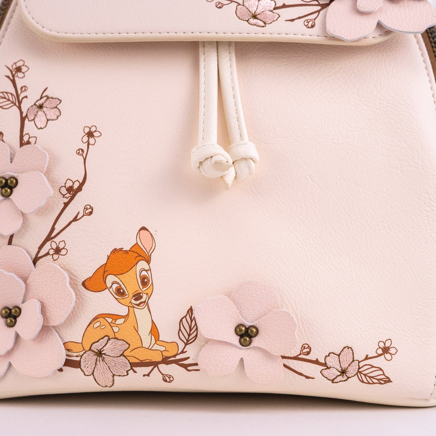 Loungefly x Disney Bambi Cherry Blossom Flap Mini Backpack - GeekCore
