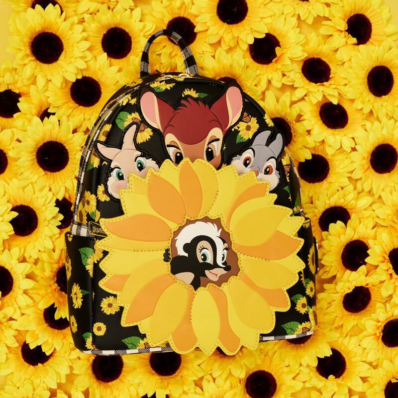 Loungefly x Disney Bambi Sunflower Friends Mini Backpack - GeekCore