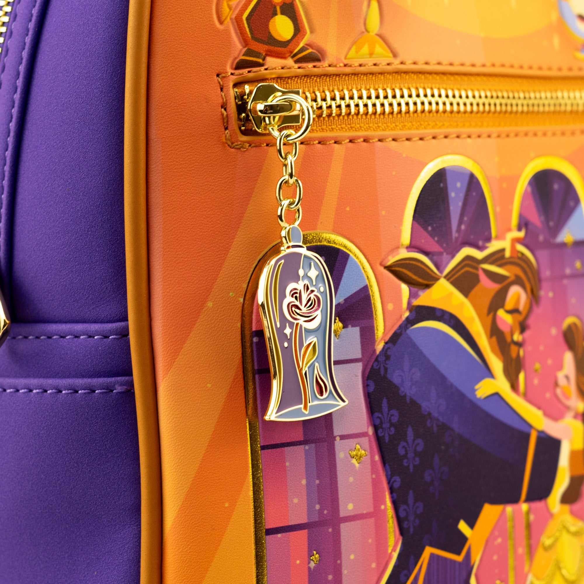 Loungefly x Disney Beauty and the Beast Ballroom Scene Mini Backpack - GeekCore