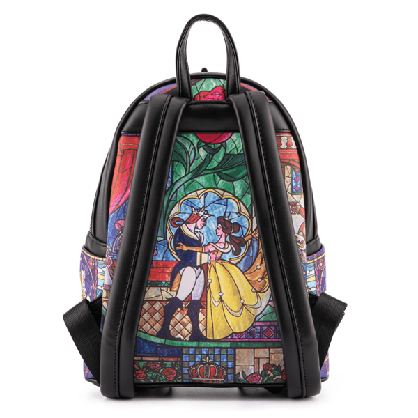 Loungefly x Disney Beauty and the Beast Belle Castle Mini Backpack - GeekCore