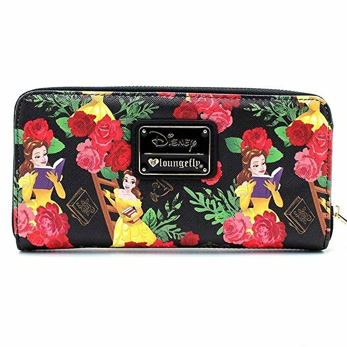 Loungefly x Disney Beauty and the Beast Belle Roses Purse - GeekCore