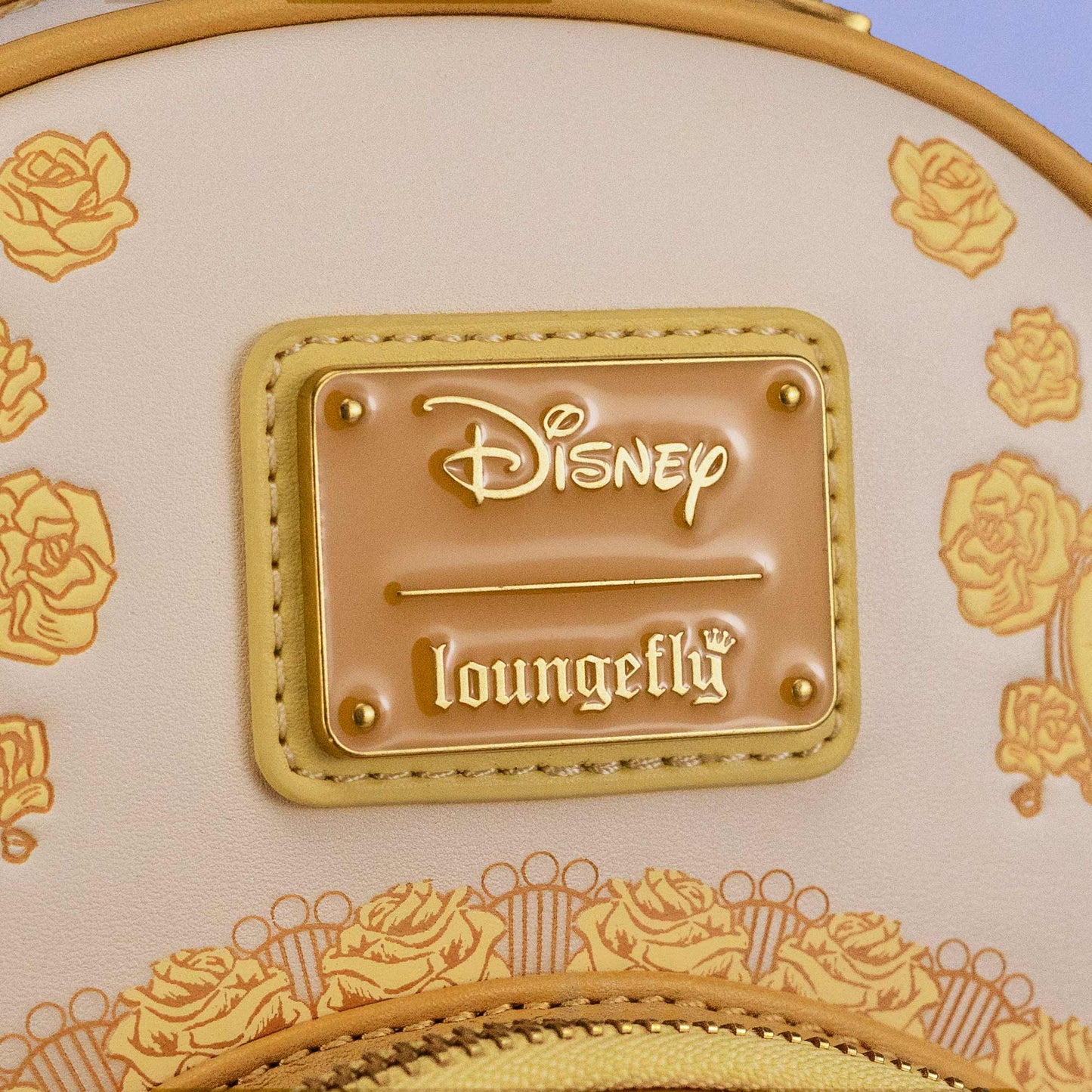 Loungefly x Disney Beauty and The Beast Belle Tonal Sketch Portrait Mini Backpack - GeekCore