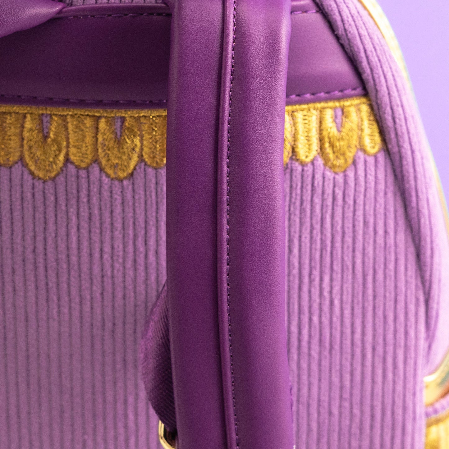 Loungefly x Disney Beauty and the Beast Chip Corduroy Mini Backpack - GeekCore