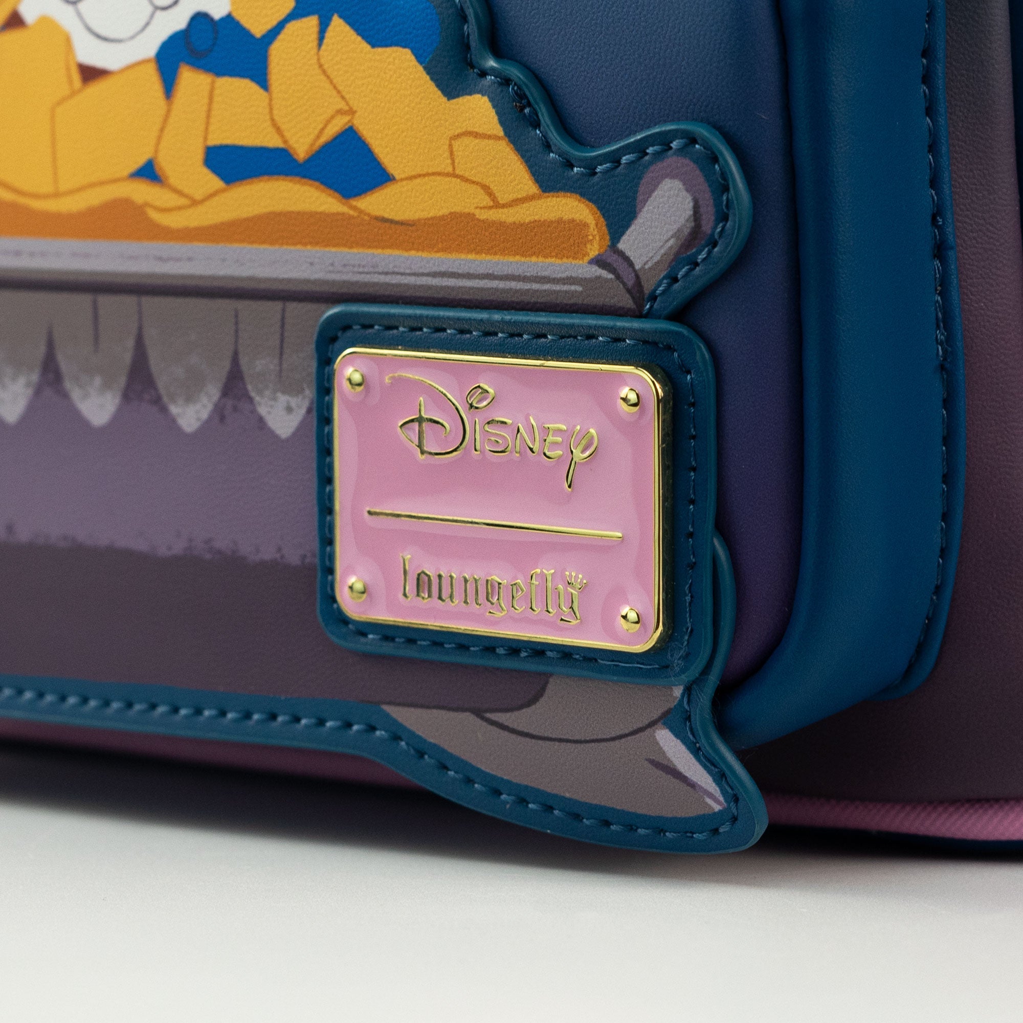 Loungefly x Disney Beauty and The Beast Cogsworth Be Our Guest Mini Backpack - GeekCore