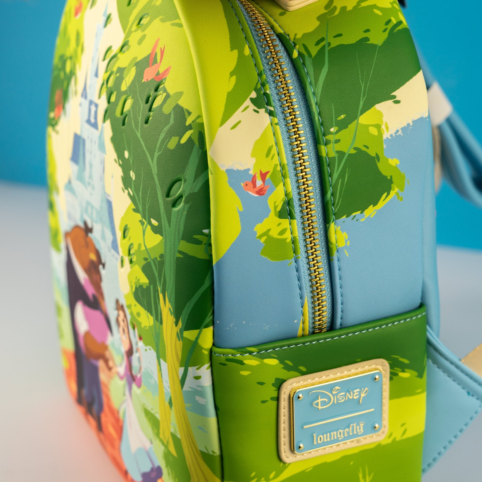 Loungefly x Disney Beauty and the Beast Garden Stroll Mini Backpack - GeekCore