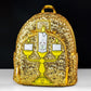 Loungefly x Disney Beauty and the Beast Lumière Sequin Mini Backpack - GeekCore