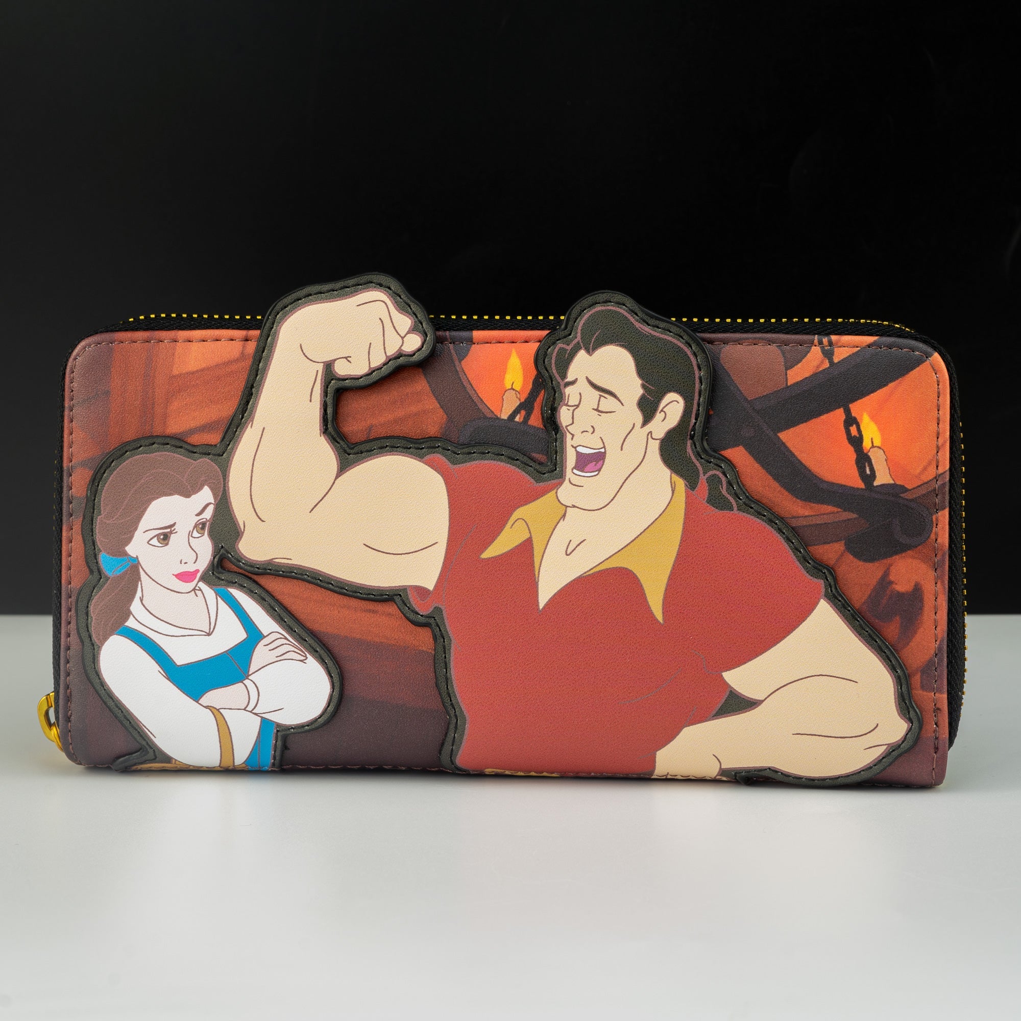 Loungefly x Disney Beauty and the Beast Villains Gaston Purse - GeekCore