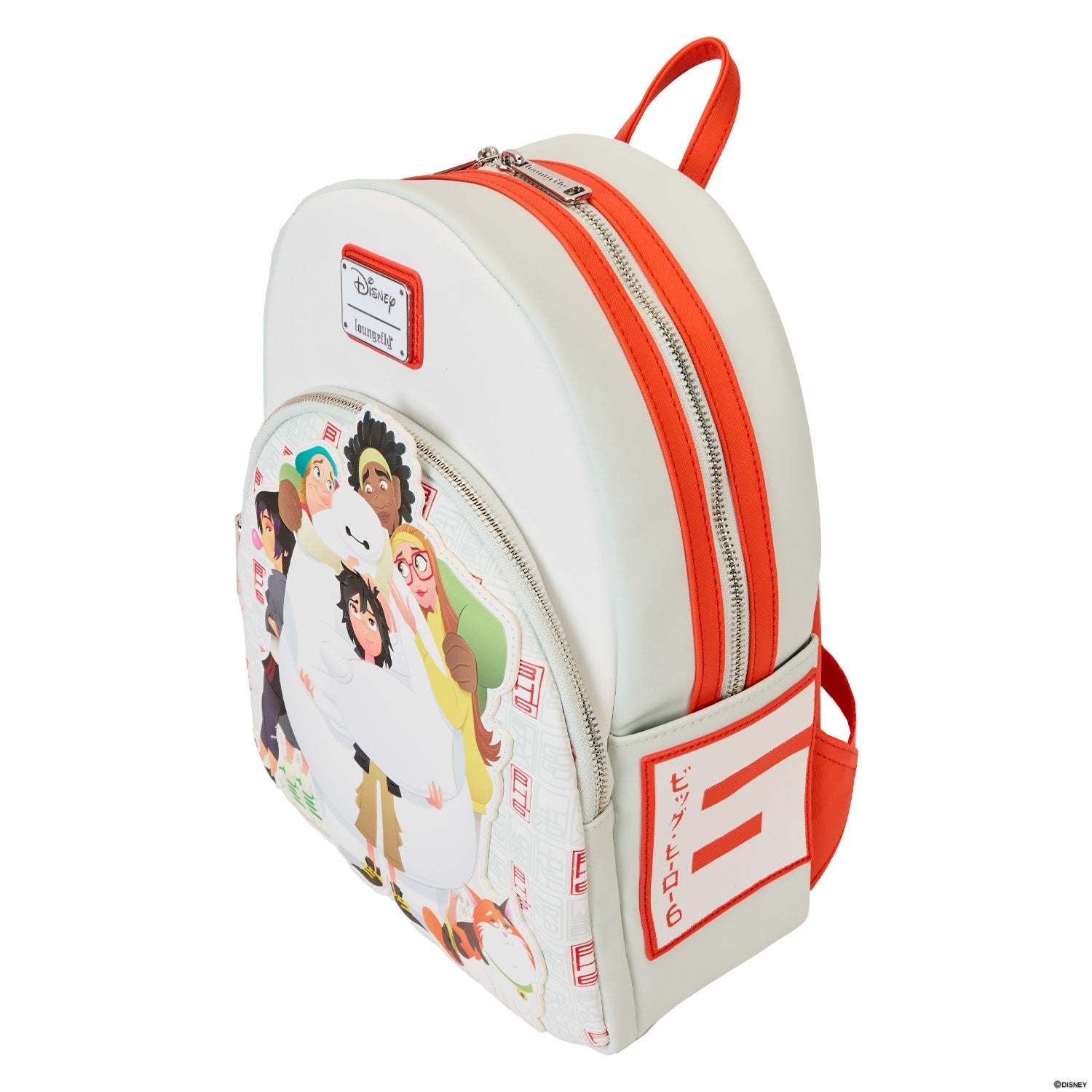 Loungefly x Disney Big Hero 6 10th Anniversary Baymax Gang Mini Backpack - GeekCore