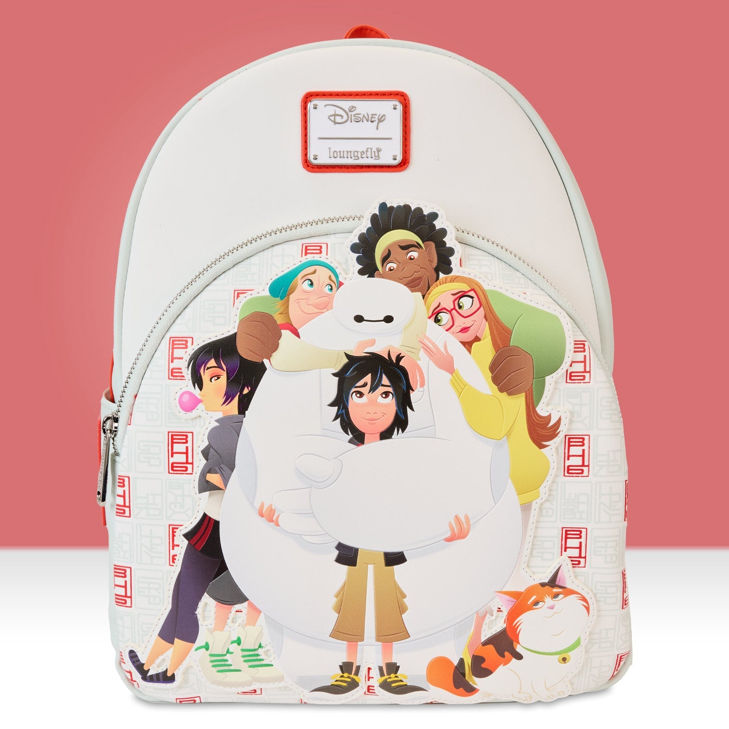 Loungefly x Disney Big Hero 6 10th Anniversary Baymax Gang Mini Backpack - GeekCore