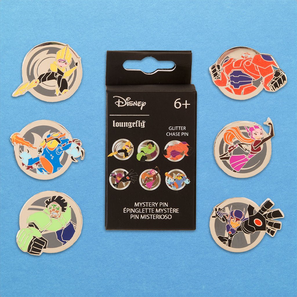 Loungefly x Disney Big Hero 6 10th Anniversary Blind Box Mystery Pin - GeekCore