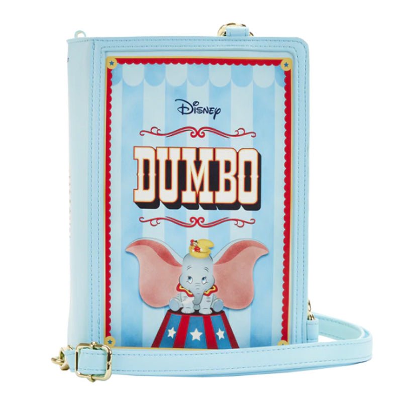 Loungefly x Disney Book Series Dumbo Convertible Crossbody Bag - GeekCore