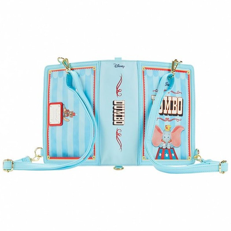 Loungefly x Disney Book Series Dumbo Convertible Crossbody Bag - GeekCore