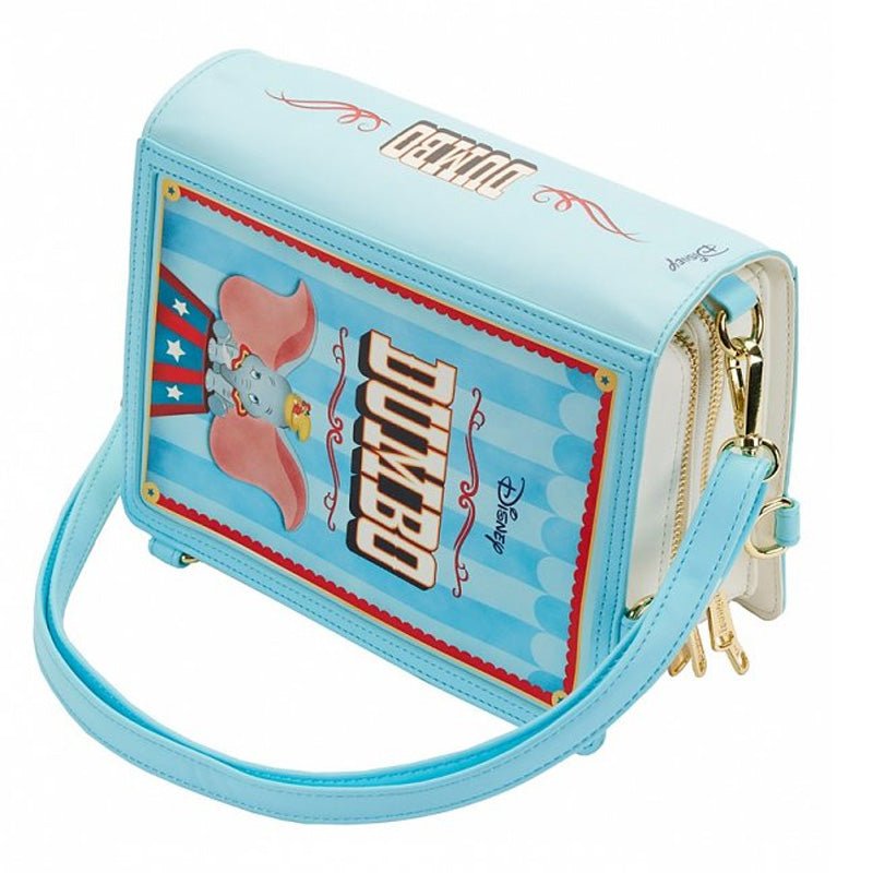 Loungefly x Disney Book Series Dumbo Convertible Crossbody Bag - GeekCore