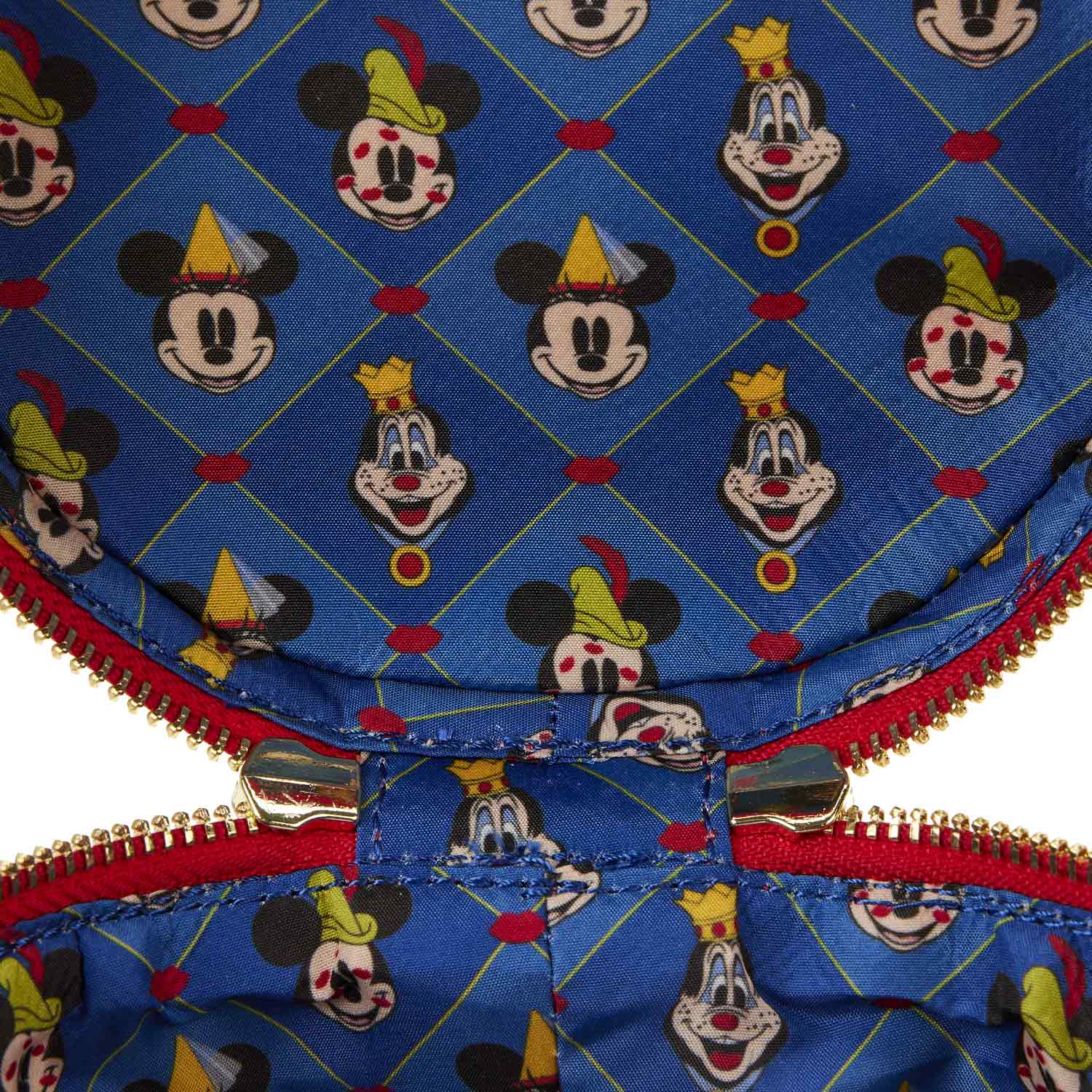 Loungefly x Disney Brave Little Tailor Mickey Minnie Carousel Crossbody Bag - GeekCore