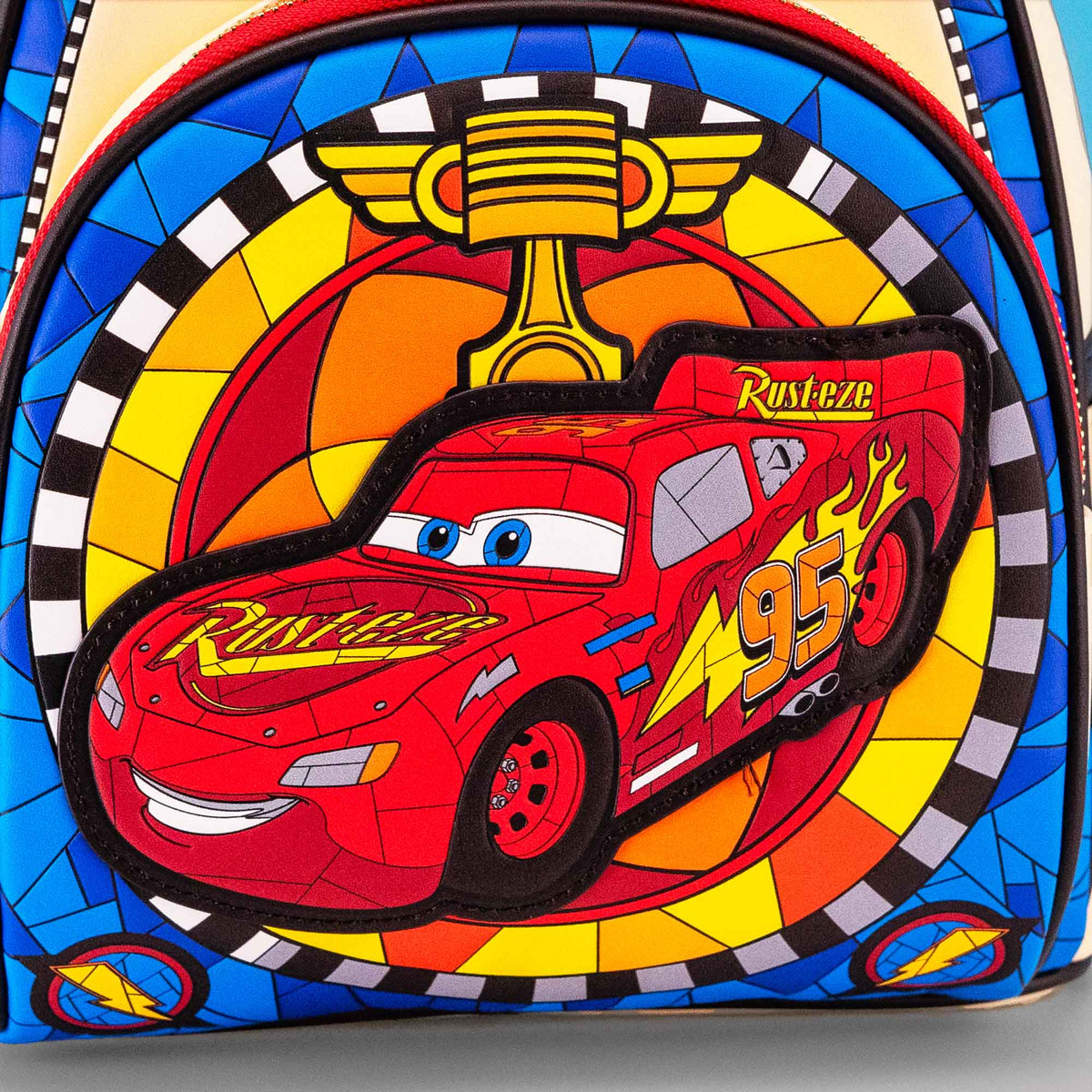 Loungefly x Disney Cars Stained Glass Mini Backpack - GeekCore