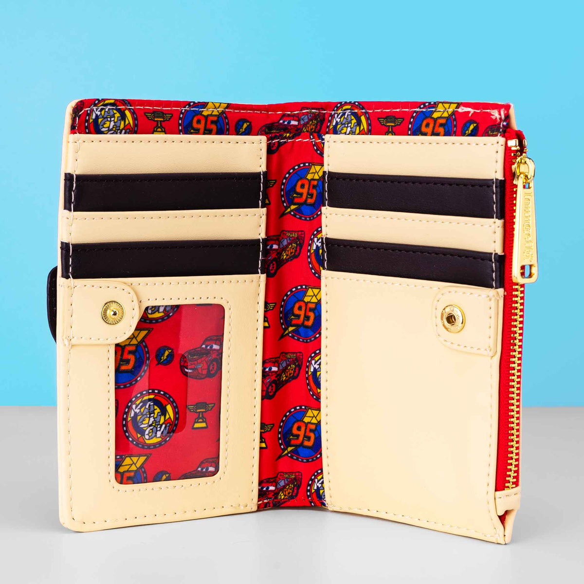 Loungefly x Disney Cars Stained Glass Wallet - GeekCore
