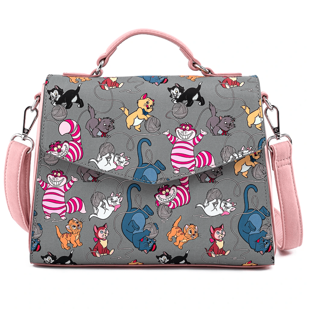 Loungefly x Disney Cats of Disney Crossbody Bag - GeekCore