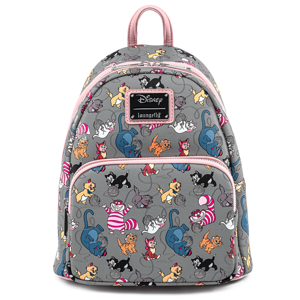 Loungefly x Disney Cats of Disney Mini Backpack - GeekCore