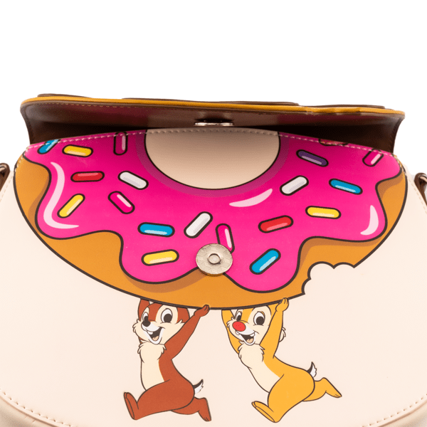 Loungefly x Disney Chip and Dale Donut Snatchers Crossbody Bag - GeekCore