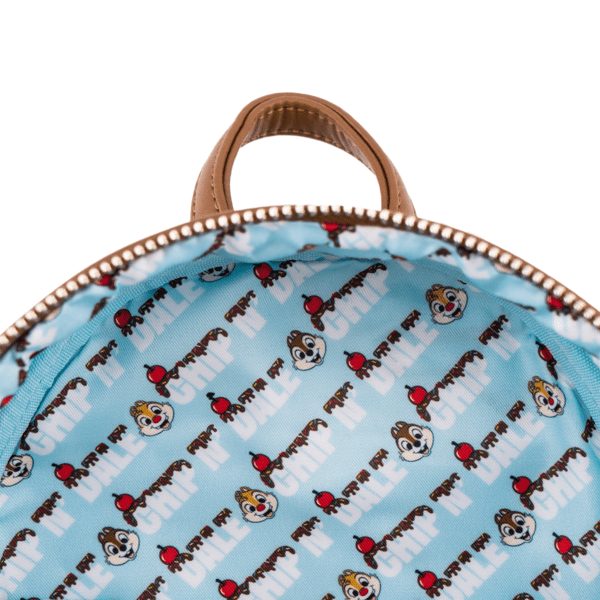 Loungefly x Disney Chip and Dale Snackies All Over Print Mini Backpack - GeekCore