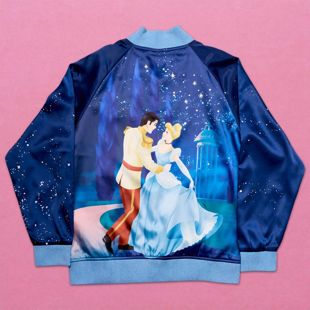 Loungefly x Disney Cinderella 75th Anniversary Bomber Jacket - GeekCore