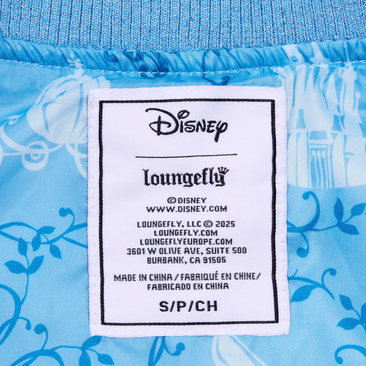 Loungefly x Disney Cinderella 75th Anniversary Bomber Jacket - GeekCore
