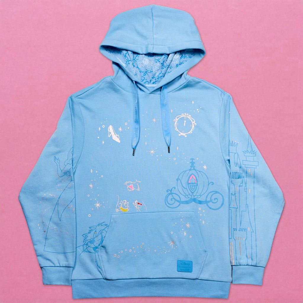 Loungefly x Disney Cinderella 75th Anniversary Hoodie - GeekCore