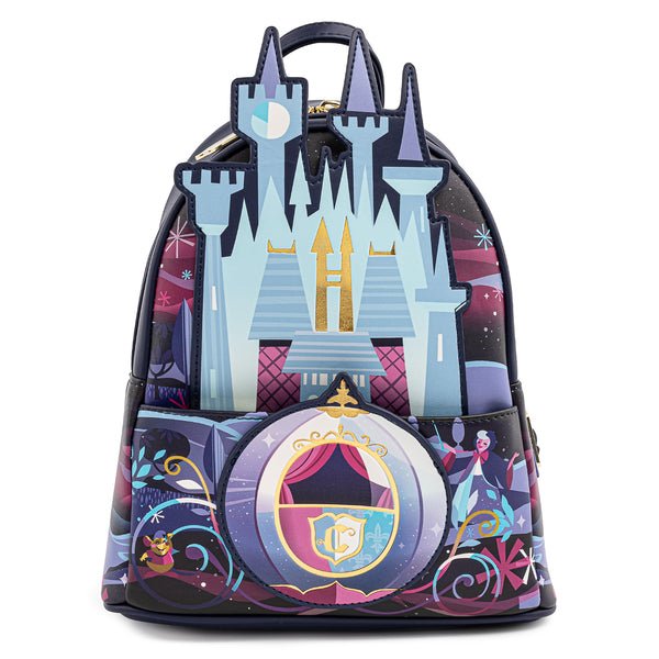 Loungefly x Disney Cinderella Castle Mini Backpack - GeekCore