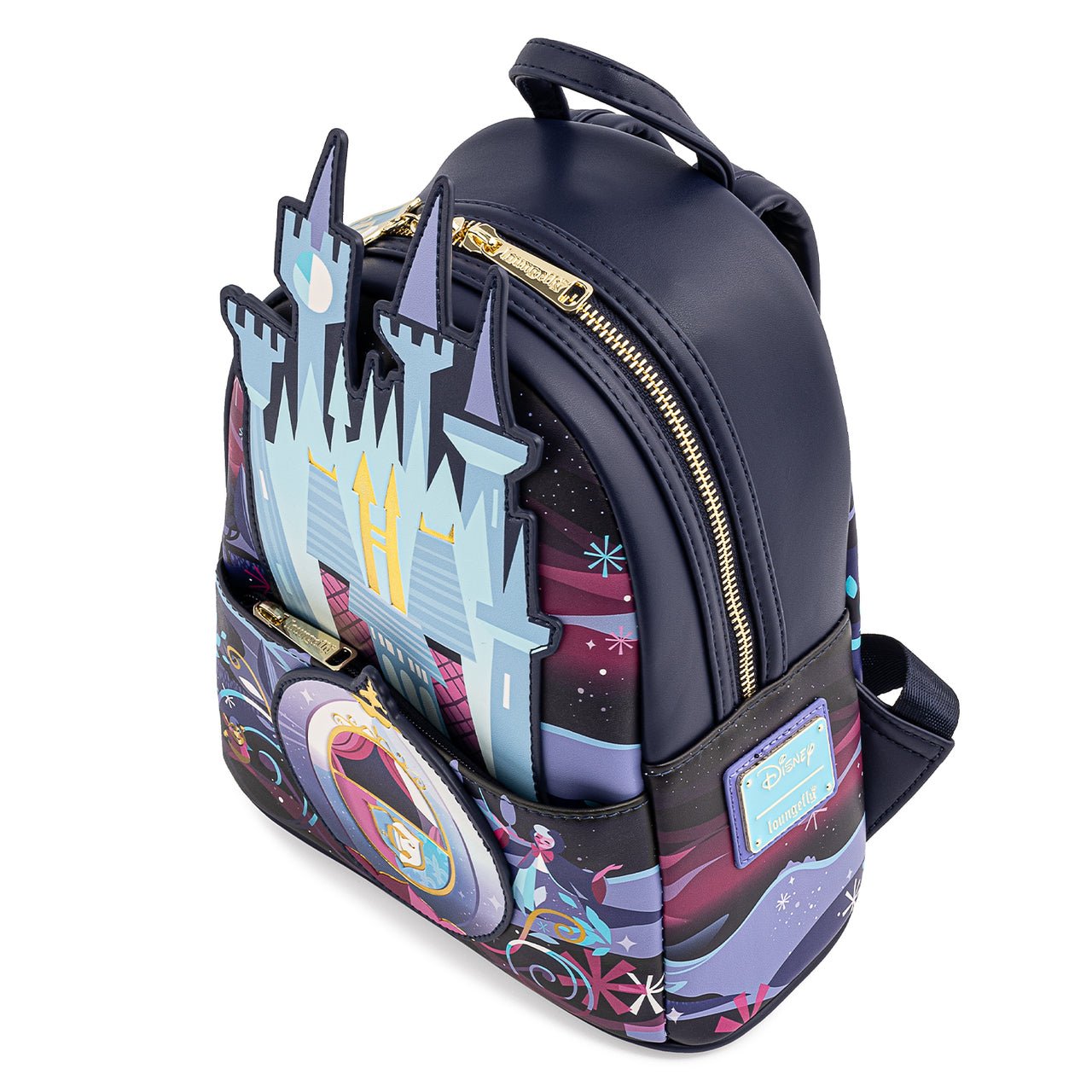 Loungefly x Disney Cinderella Castle Mini Backpack - GeekCore