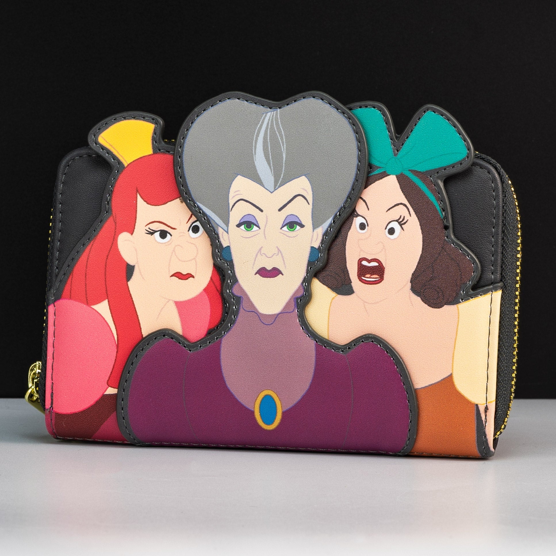 Loungefly x Disney Cinderella Evil Stepmother and Stepsisters Purse - GeekCore