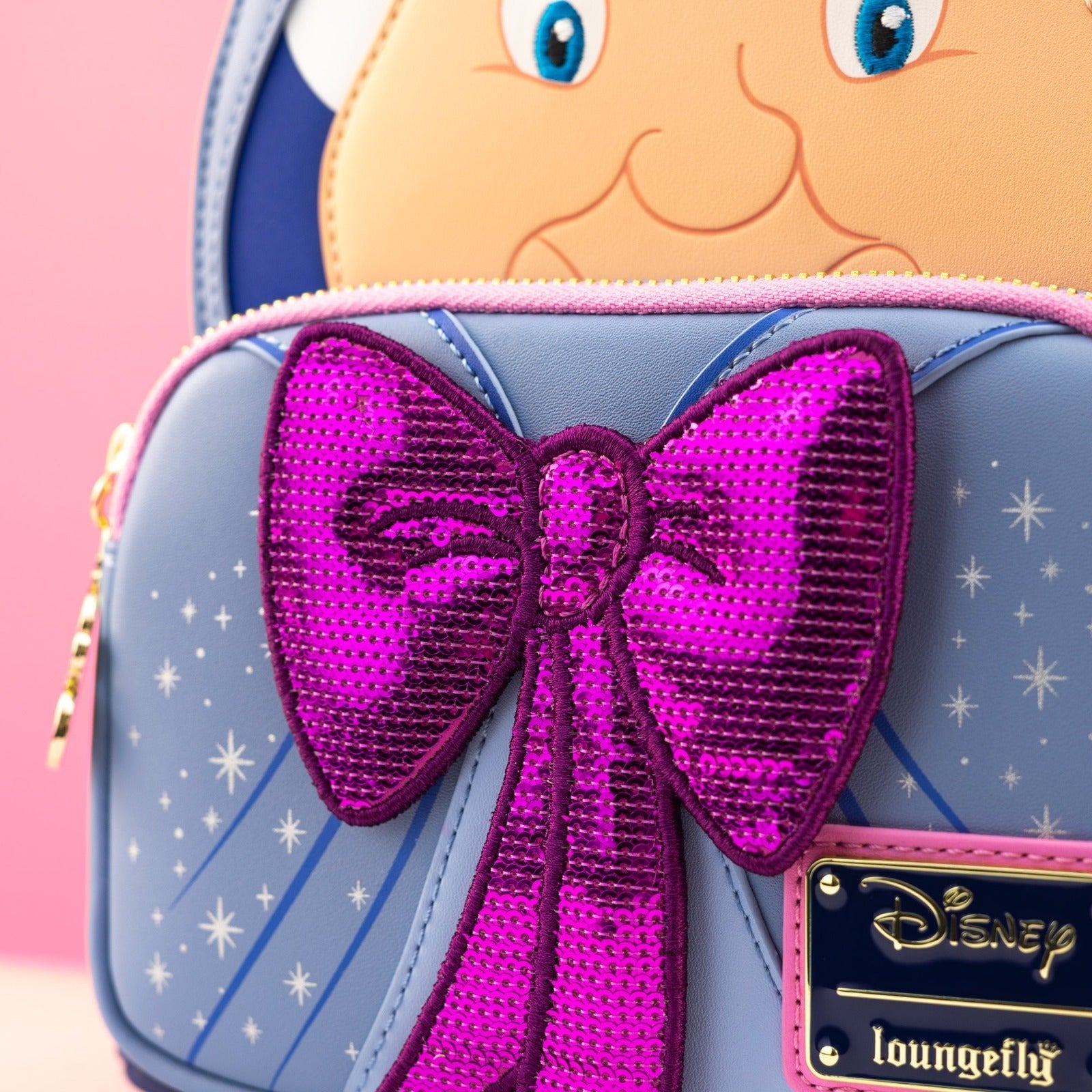 Loungefly x Disney Cinderella Fairy Godmother Cosplay Mini Backpack - GeekCore