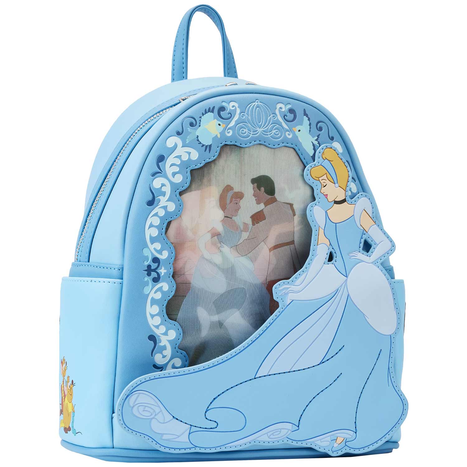 Loungefly x Disney Cinderella Lenticular Mini Backpack - GeekCore