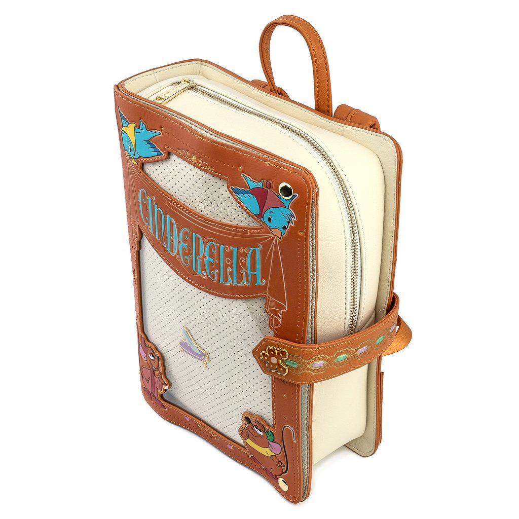 Loungefly x Disney Cinderella Pin Trader Backpack - GeekCore