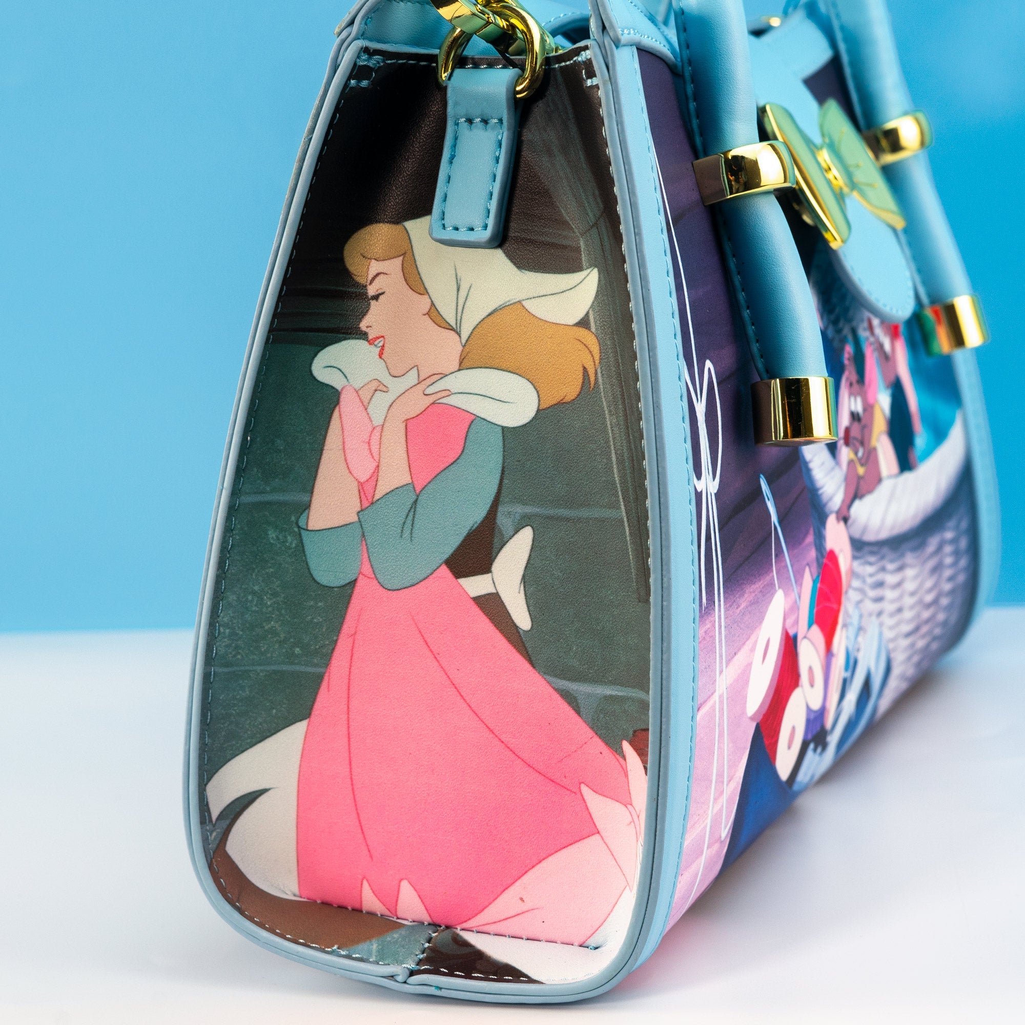 Loungefly x Disney Cinderella Princess Scene Crossbody Bag - GeekCore