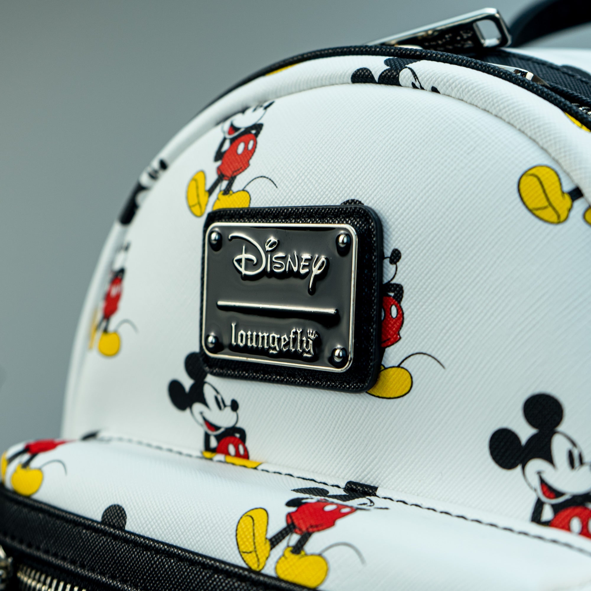 Loungefly x Disney Classic Mickey Print Mini Backpack - GeekCore