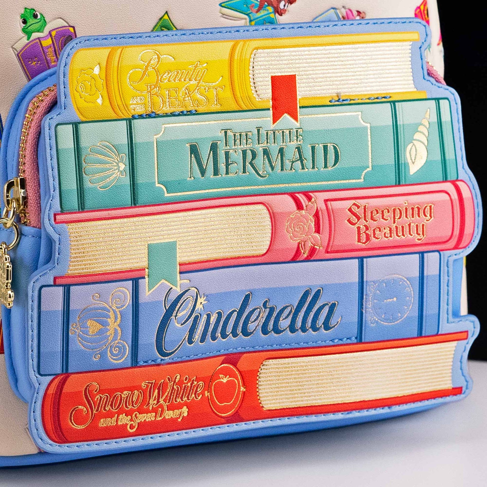 Loungefly x Disney Classic Princess Books Mini Backpack - GeekCore