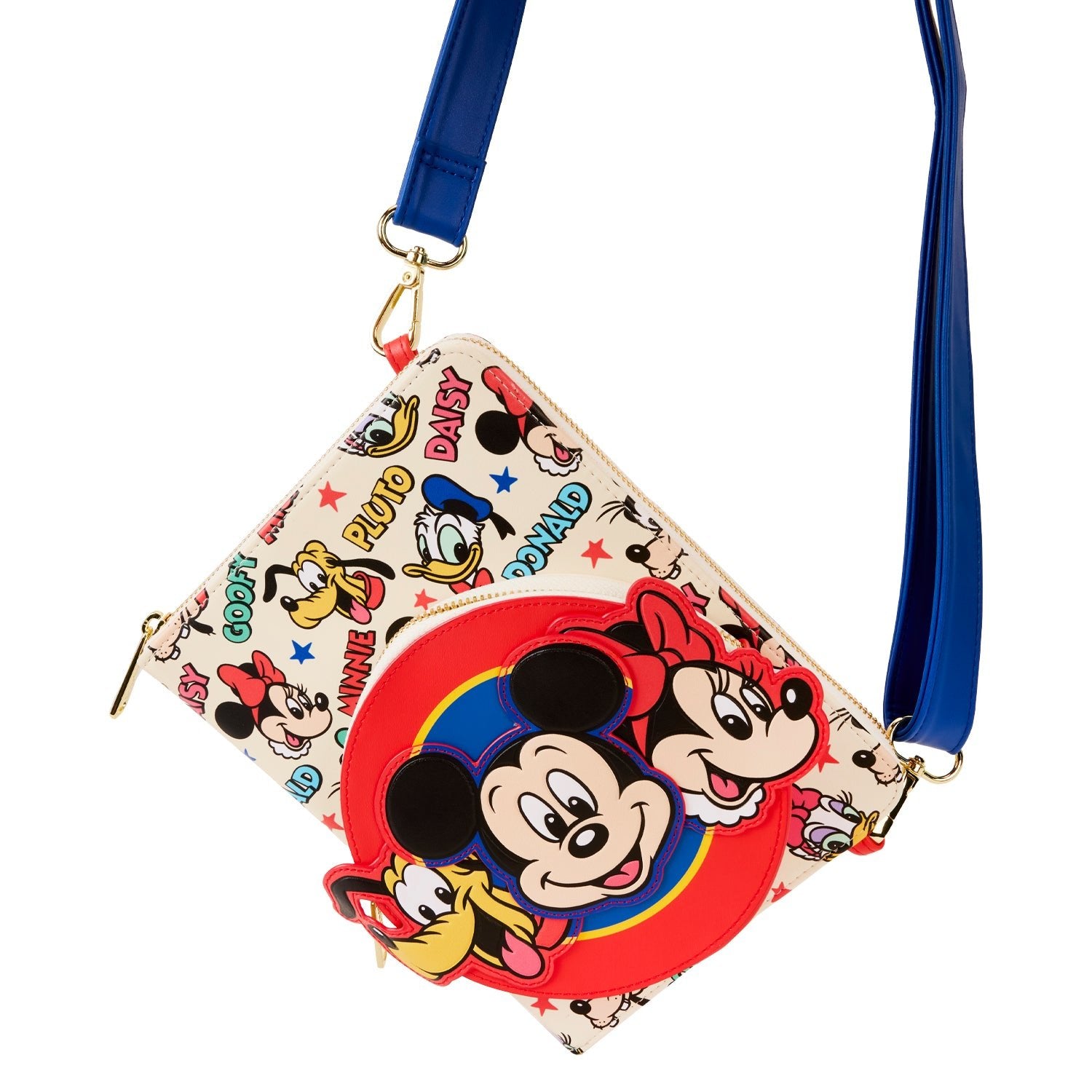 Loungefly x Disney Classic Zip Around Crossbody Journal - GeekCore