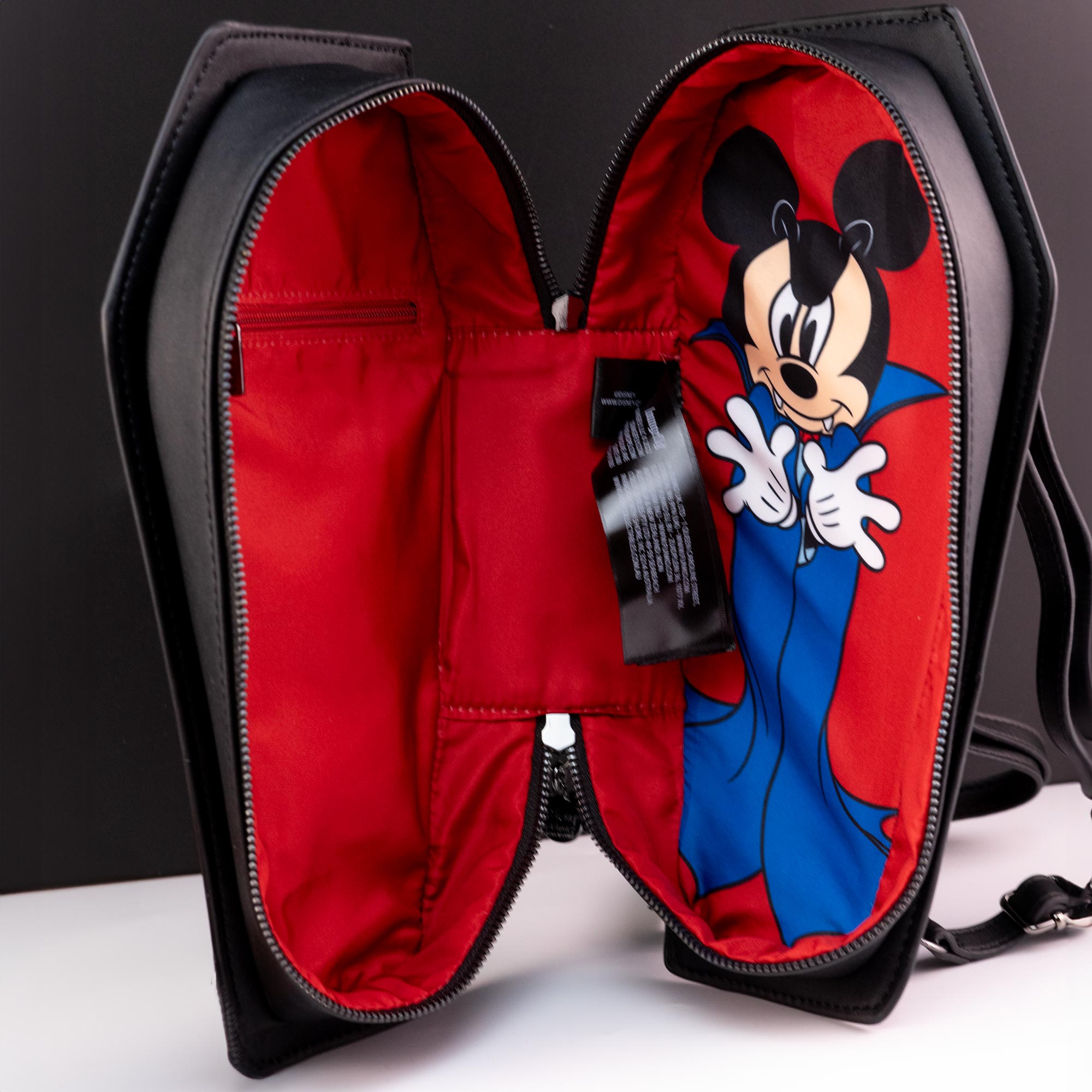 Loungefly x Disney Count Mickey Coffin Convertible Crossbody Bag - GeekCore