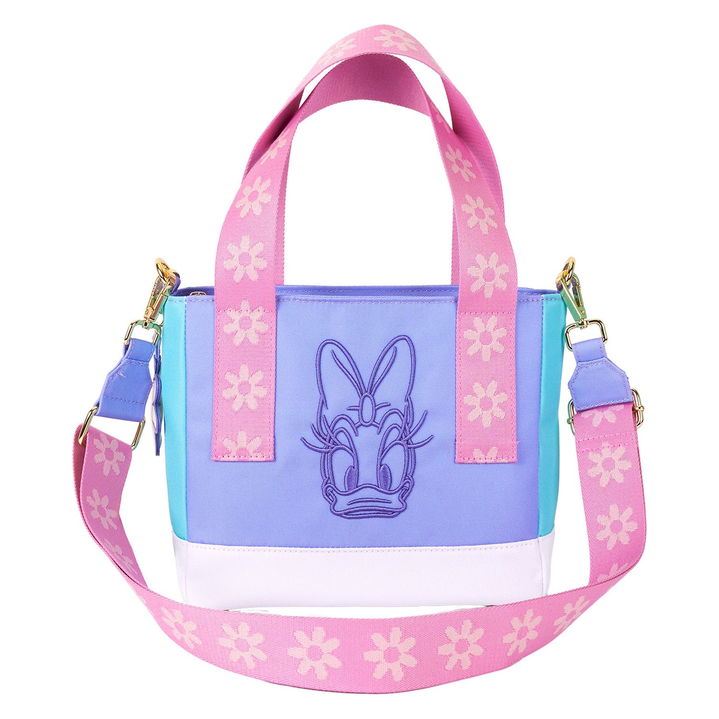 Loungefly x Disney Daisy Duck Nylon Mini Tote Bag - GeekCore
