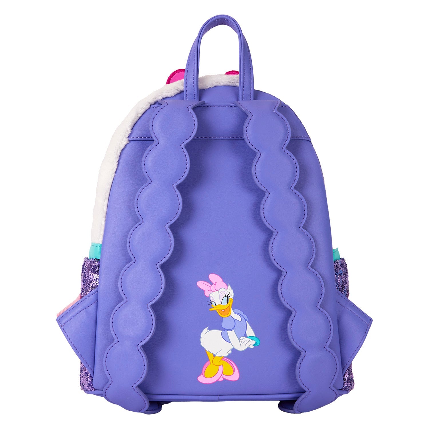 Loungefly x Disney Daisy Duck Plush Mini Backpack - GeekCore