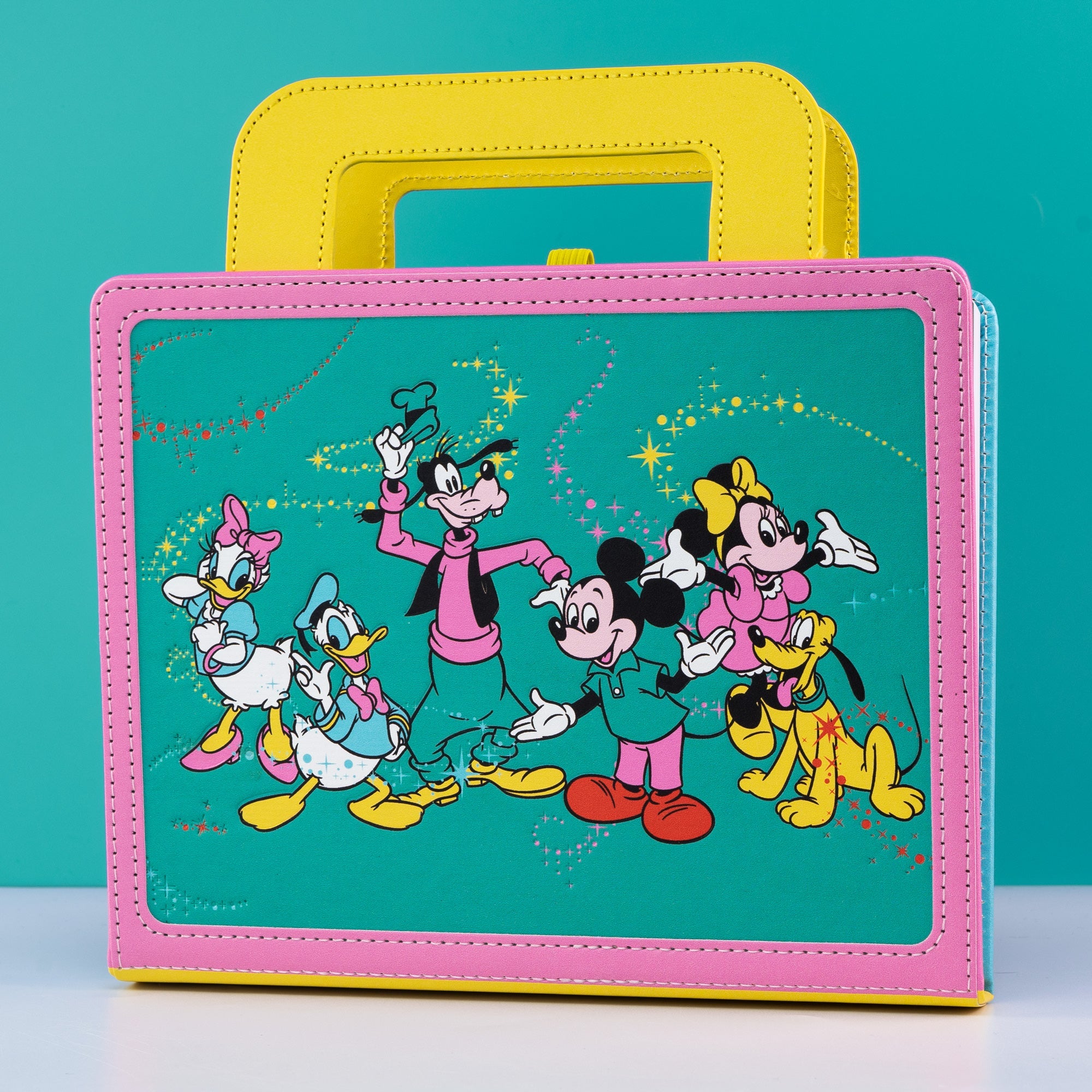 Loungefly x Disney - Disney 100 Anniversary Mickey and Friends Lunchbox Journal - GeekCore