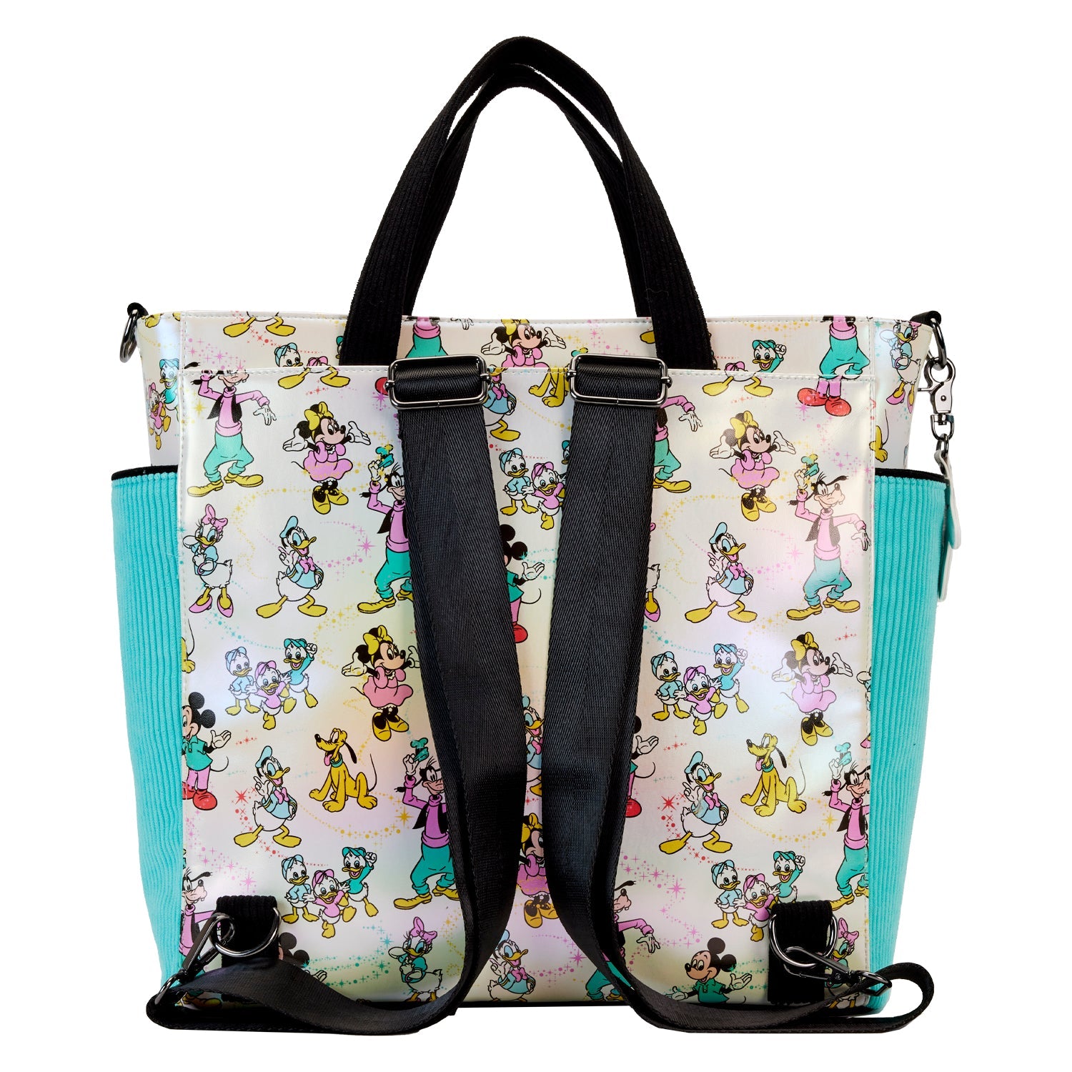 Loungefly x Disney - Disney 100 AOP Convertible Tote Bag - GeekCore