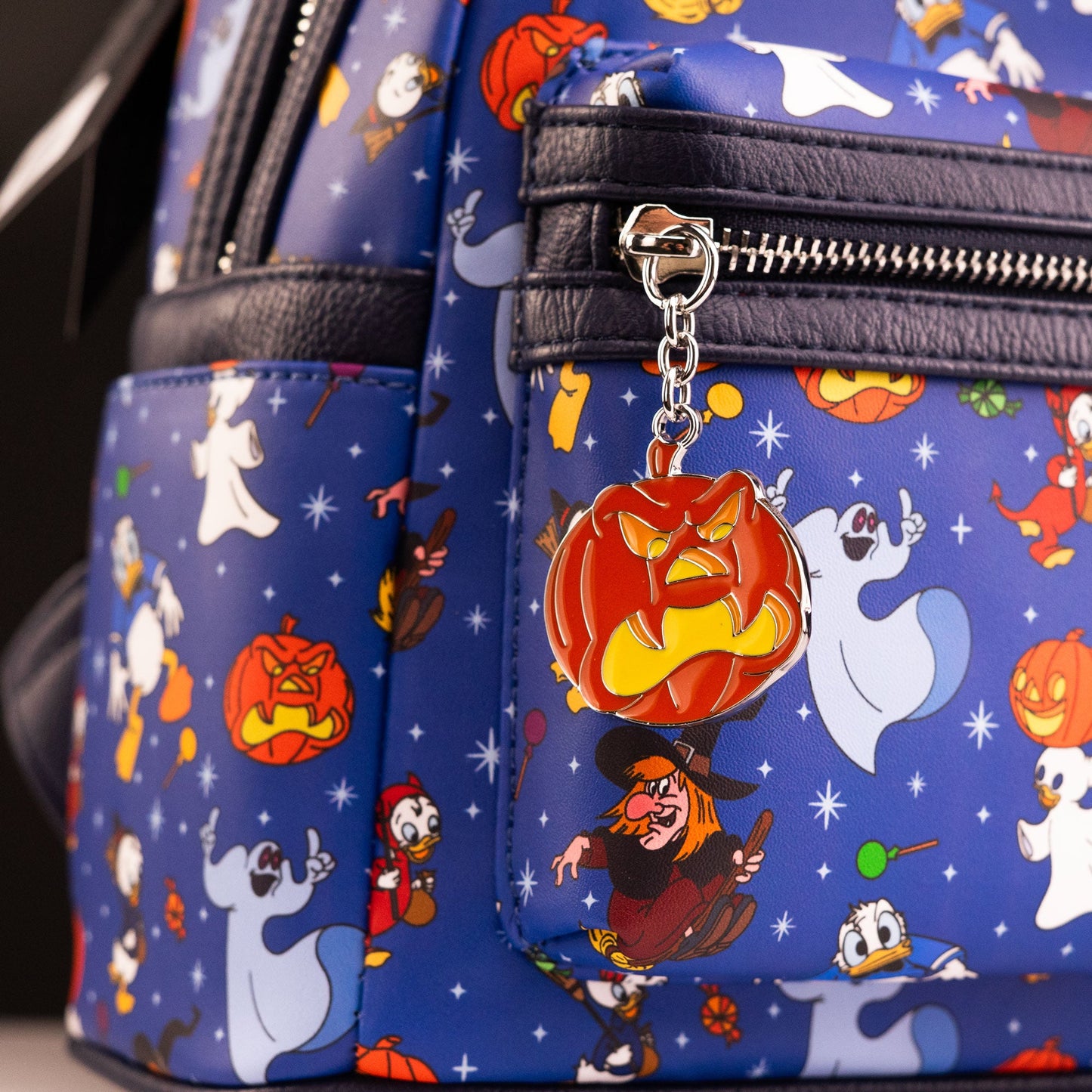 Loungefly x Disney Donald Duck Trick or Treat Halloween Print Mini Backpack - GeekCore
