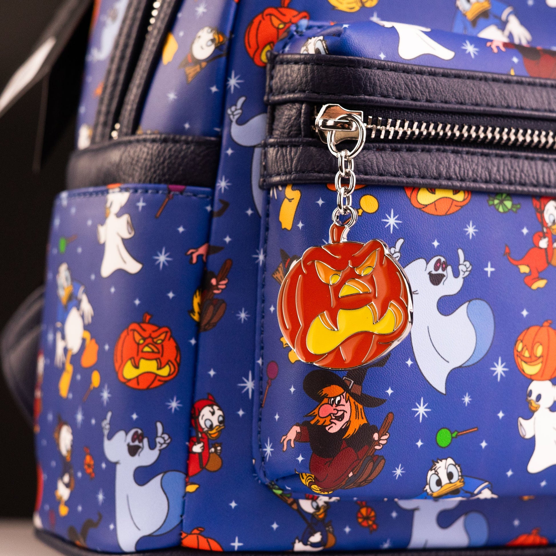 Loungefly x Disney Donald Duck Trick or Treat Halloween Print Mini Backpack - GeekCore